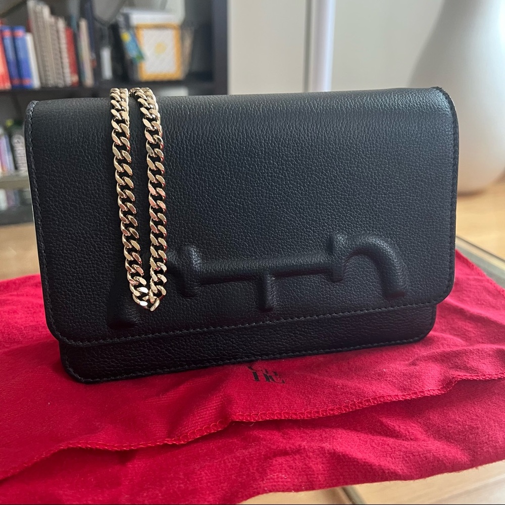 Carolina Herrera Victoria Insignia small shoulder/crossbody/clutch